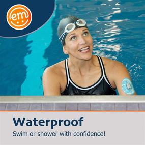 img 1 attached to ExpressionMed Adhesive Omnipod Waterproof Non Fraying Sports & Fitness