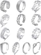 prjndjw rings adjustable women non hypoallergenic women's jewelry in body jewelry logo