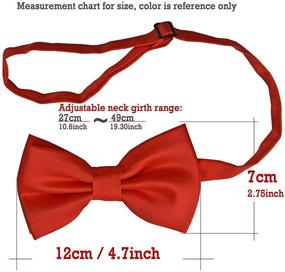 img 2 attached to 🎩 Stylish Tuxedo Girdle Cummerbund Handkerchief: Salutto