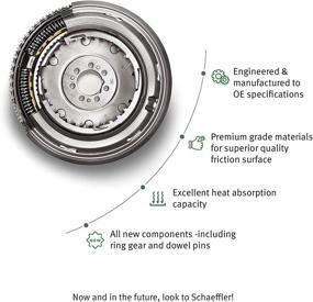 img 2 attached to Усовершенствованный двухмассовый маховик SchaefflerLuK DMF098: оригинальная замена от производителя (Genuine OEM Replacement) для запчастей сцепления LuK.