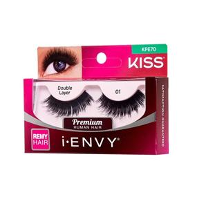 img 1 attached to Kiss Envy Double Layer Lashes