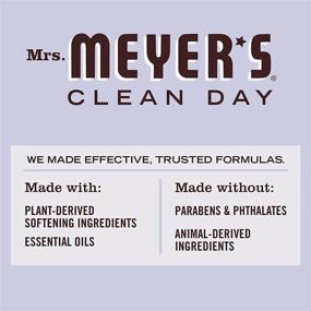 img 1 attached to 🌸 Mrs. Meyer's Clean Day Fabric Softener Lavender 32 oz - Pack of 2: Enhanced Cleaning and Freshness for Your Clothes