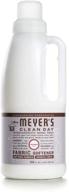 🌸 mrs. meyer's clean day fabric softener lavender 32 oz - pack of 2: enhanced cleaning and freshness for your clothes logo