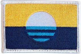 img 1 attached to 🧵 Officially Embroidered People's Flag of Milwaukee Iron-On/Sew-On Patch: Represent Your City with Style