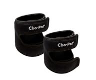 ✨ full mobility and pain relief: cho-pat dual action knee strap for arthritic knees, tendonitis, meniscus tears, and more - black, large, 1 pair логотип