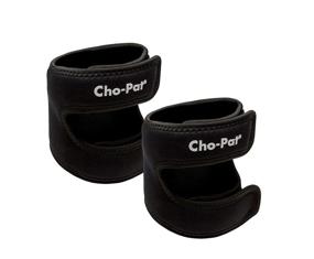 img 4 attached to ✨ Full Mobility and Pain Relief: Cho-Pat Dual Action Knee Strap for Arthritic Knees, Tendonitis, Meniscus Tears, and More - Black, Large, 1 Pair