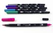 tombow markers galaxy 6 pack blendable logo