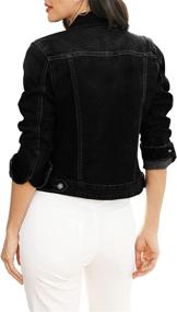 img 3 attached to Womens Jacket Stretch Jacket Stretch Women's Clothing in Coats, Jackets & Vests