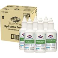 clorox healthcare hydrogen peroxide disinfectant janitorial & sanitation supplies logo