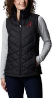 alabama crimson womens collegiate heavenly women's clothing and coats, jackets & vests logo