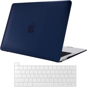 img 4 attached to 📦 ProCase MacBook Pro 13 Case - 2016-2020 Release A2338 M1 A2289 A2251 A2159 A1989 A1706 A1708, Hard Shell Cover and Keyboard Skin for MacBook Pro 13 Inch with/Without Touch Bar - Dark Blue