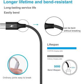 img 1 attached to Enhance Your Connectivity with CHAFON Compatible Connectors Braided CFA10021 2