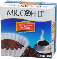 ☕ rockline industries inc jr100 4 cup 100-count coffee filters designed for mr. coffee jr-4 – optimal filtering solution for delicious coffee logo