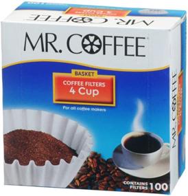 img 1 attached to ☕ Rockline Industries Inc JR100 4 Cup 100-Count Coffee Filters designed for Mr. Coffee JR-4 – Optimal Filtering Solution for Delicious Coffee