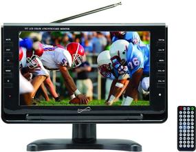 img 3 attached to 📺 RV-Friendly SuperSonic SC-499 Portable Widescreen LCD Display with Digital TV Tuner, USB/SD Inputs, AC/DC Compatibility, and 9-Inch Screen Size