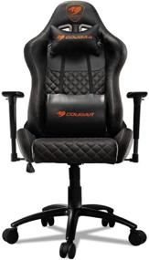 img 3 attached to Улучшите свой игровой опыт с компьютерным креслом Cougar Armor Pro - черное.