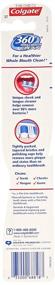 img 1 attached to Colgate 360 Toothbrush: Tongue and Cheek Cleaner, Medium (1 Pack)