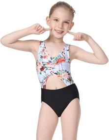 img 2 attached to Cadocado Swimwear Daughter Swimsuit Beachwear Apparel & Accessories Baby Girls for Clothing