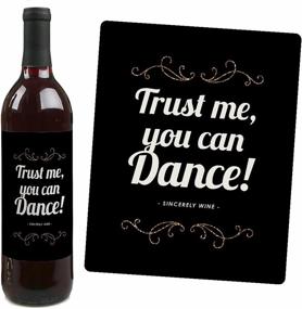 img 2 attached to Sip Happens - Hilarious Gift for Women - Wine Bottle Label Stickers - 4-Pack