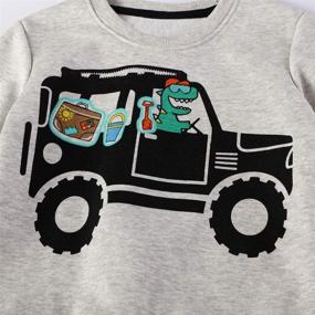 img 2 attached to Toddler Pullover Winter Sweatshirt Graphic