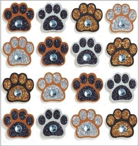 img 1 attached to 🐾 Jolee's Boutique Dimensional Stickers - Paw Prints