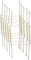 🍽️ 10-inch large invisible plate wire hanger wall holders for 9" to 11" decorative tray: xinlinke lot5 логотип