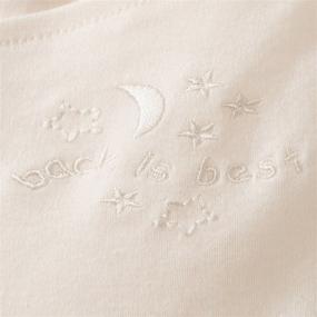 img 1 attached to Halo Sleepsack Swaddle, 100% Cotton, Adjustable Wearable Blanket, Cream, Small, TOG 1.5, 3-6 Months
