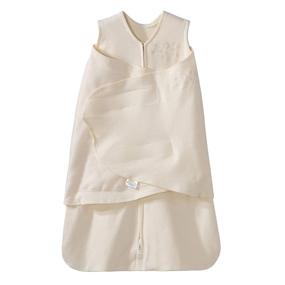 img 4 attached to Halo Sleepsack Swaddle, 100% Cotton, Adjustable Wearable Blanket, Cream, Small, TOG 1.5, 3-6 Months