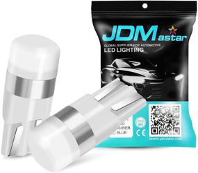 img 4 attached to 🔆 JDM ASTAR U1 High Performance LED Bulbs - Bright White 194 168 2825 W5W T10 Design
