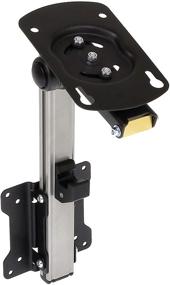 img 2 attached to 📺 InstallerParts 13"-27" RV TV Ceiling Mount: Space-Saving Aluminum Bracket for Kitchen Cabinets, Retractable Fold Down Design for LED, LCD, TV, Monitor, Flat Screens (75x75 and 100x100)