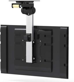 img 3 attached to 📺 InstallerParts 13"-27" RV TV Ceiling Mount: Space-Saving Aluminum Bracket for Kitchen Cabinets, Retractable Fold Down Design for LED, LCD, TV, Monitor, Flat Screens (75x75 and 100x100)