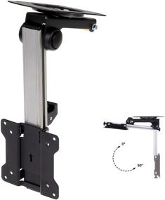 img 4 attached to 📺 InstallerParts 13"-27" RV TV Ceiling Mount: Space-Saving Aluminum Bracket for Kitchen Cabinets, Retractable Fold Down Design for LED, LCD, TV, Monitor, Flat Screens (75x75 and 100x100)