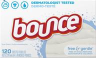 🌬️ discover the benefits of bounce fabric softener dryer sheets: free & gentle, 120 count logo