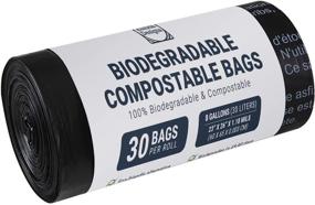 img 4 attached to 🚽 Kunida Designs Biodegradable Portable Toilet Bags - 30 Compostable Camping Commode Liners - Reliable 8 Gallon Size - 23x26 in - 1.18 Mils - ASTM D6400 & OK Compost Certified