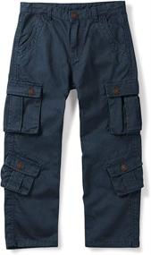 img 3 attached to OCHENTA Military Pockets Army 170 11 12 Boys' Clothing : Pants