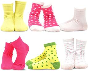 img 4 attached to TeeHee Детские девочки хлопковые базовые детские одежду и носки и колготки