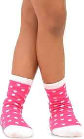 img 3 attached to TeeHee Детские девочки хлопковые базовые детские одежду и носки и колготки