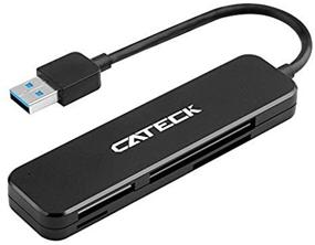 img 3 attached to 📷 Cateck Type C/USB 3.0 CF/SD/TF/MS Card Reader with USB OTG Function and Hub Combo - Enhanced SEO