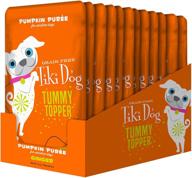 🎃 tiki pets tummy topper: grain free pumpkin purée for sensitive stomachs - wet food treats logo