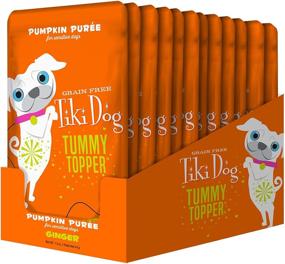 img 4 attached to 🎃 Tiki Pets Tummy Topper: Grain Free Pumpkin Purée for Sensitive Stomachs - Wet Food Treats