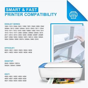 img 3 attached to AIMINIE Remanufactured HP 61XL 61 XL Tri-Color Ink Cartridge - Compatible with DeskJet 2512, 1512, 2542, 2540, 2544, 3000, 3052a, 1055, 3051a, 2548 - Envy 4500, 4502, 5530 - OfficeJet 4630 Printer - High-Quality Replacement (1-Pack)