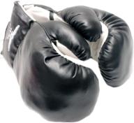 🥊 rex 16oz black boxing gloves: premium punching gear for fighters логотип