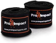 🥊 premium pro impact mexican style boxing handwraps 180" with closure - ultimate elastic hand & wrist support for muay thai kickboxing, mma, and gym workouts - unisex, 1 pair logo