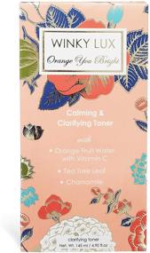 img 1 attached to 🍊 Winky Lux Orange You Bright Toner - Vitamin C Toner for Face, Clean Ingredients, Ideal for All Skin Types, Vegan Natural Skincare (145ml / 4.90 fl.oz.)