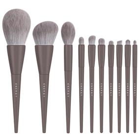 img 4 attached to 💄 ENERGY Makeup Brush Kit – 10 Pcs Soft Synthetic Brushes for Flawless Cosmetics Blending