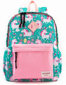 img 4 attached to 🦄 Unicorn Preschool Backpack: Kids' Furniture, Decor, and Storage for Toddler Backpacks & Lunch Boxes