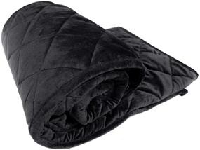 img 4 attached to Weighted Blanket L 15 20 25Lb Insomnia Therapeutic Bedding and Blankets & Throws