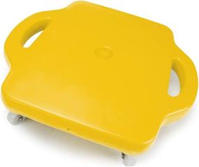 img 4 attached to 🛴 Top-rated K-Roo 16-inch Yellow Scooter Board for Gym Class with Safety Handles