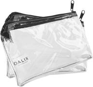 💼 dalix clear zipper cosmetic accessories logo