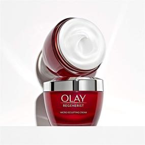 img 3 attached to 🌟 Olay Regenerist Micro-Sculpting Cream Facial Moisturizer - Deluxe 1.7 oz Size for Youthful Skin Transformation